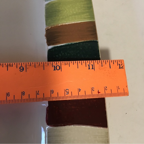 11 1/4” Plate/Platter Tabletops Lifestyles Jentry Hand Painted & Hand Crafted - Picture 6 of 8